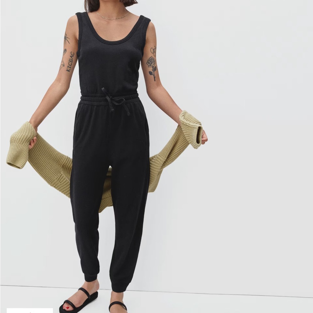 NWT! Everlane The French Terry Jumpsuit size S